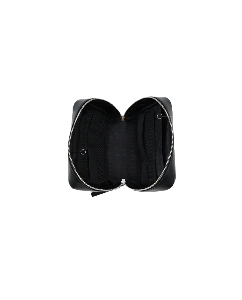 VALLUV | AUBE WALLET BLACK [正規品/関税込] Black leather zip wallet – Darksails